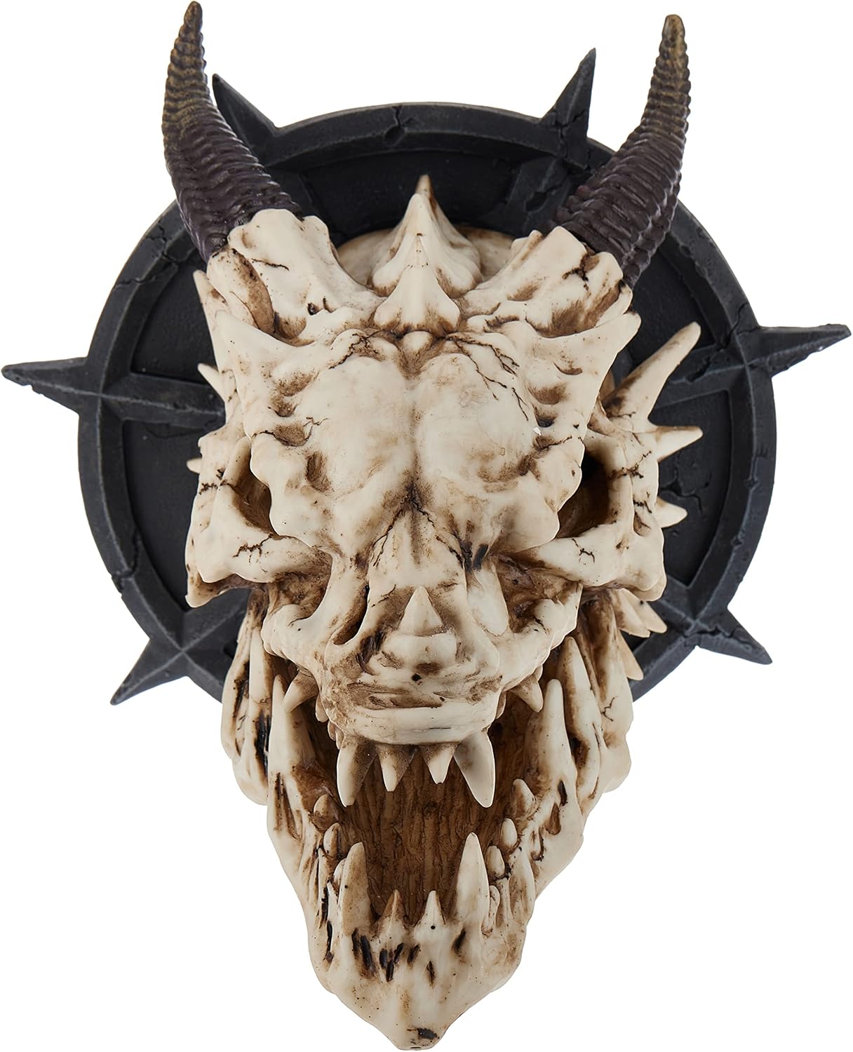 Design Toscano Horned Dragon Skull Wall Trophy