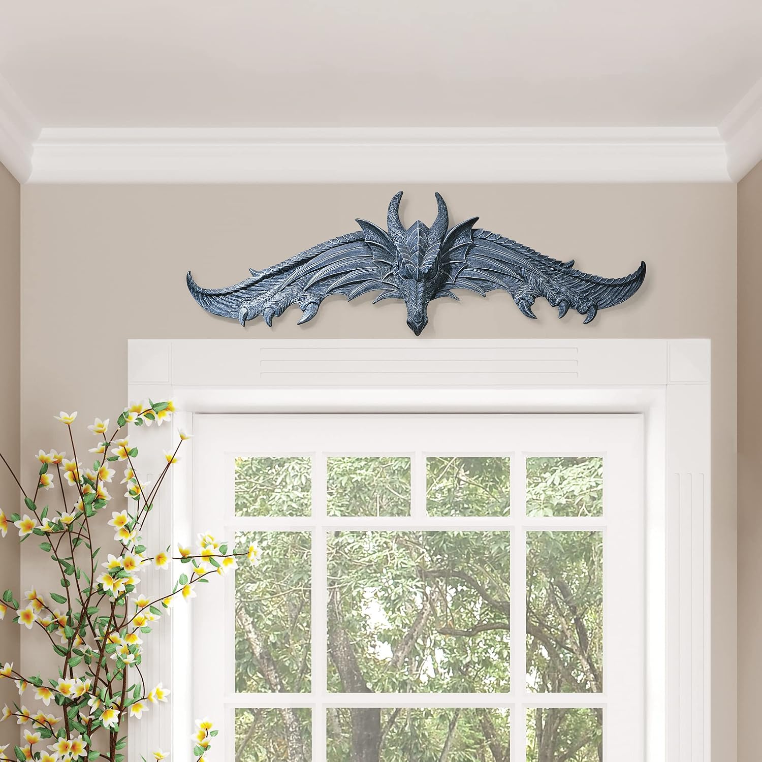 The Hardwick Dragon Wall Pediment