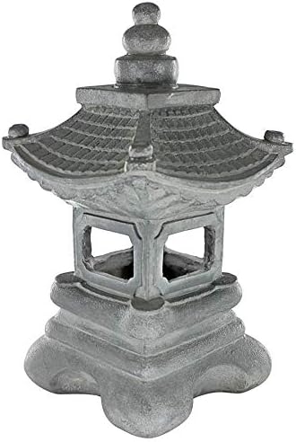 Design Toscano Chengdu Pagoda Asian Lantern Statue: Each Greystone