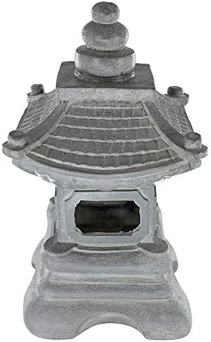 Design Toscano Chengdu Pagoda Asian Lantern Statue: Each Greystone