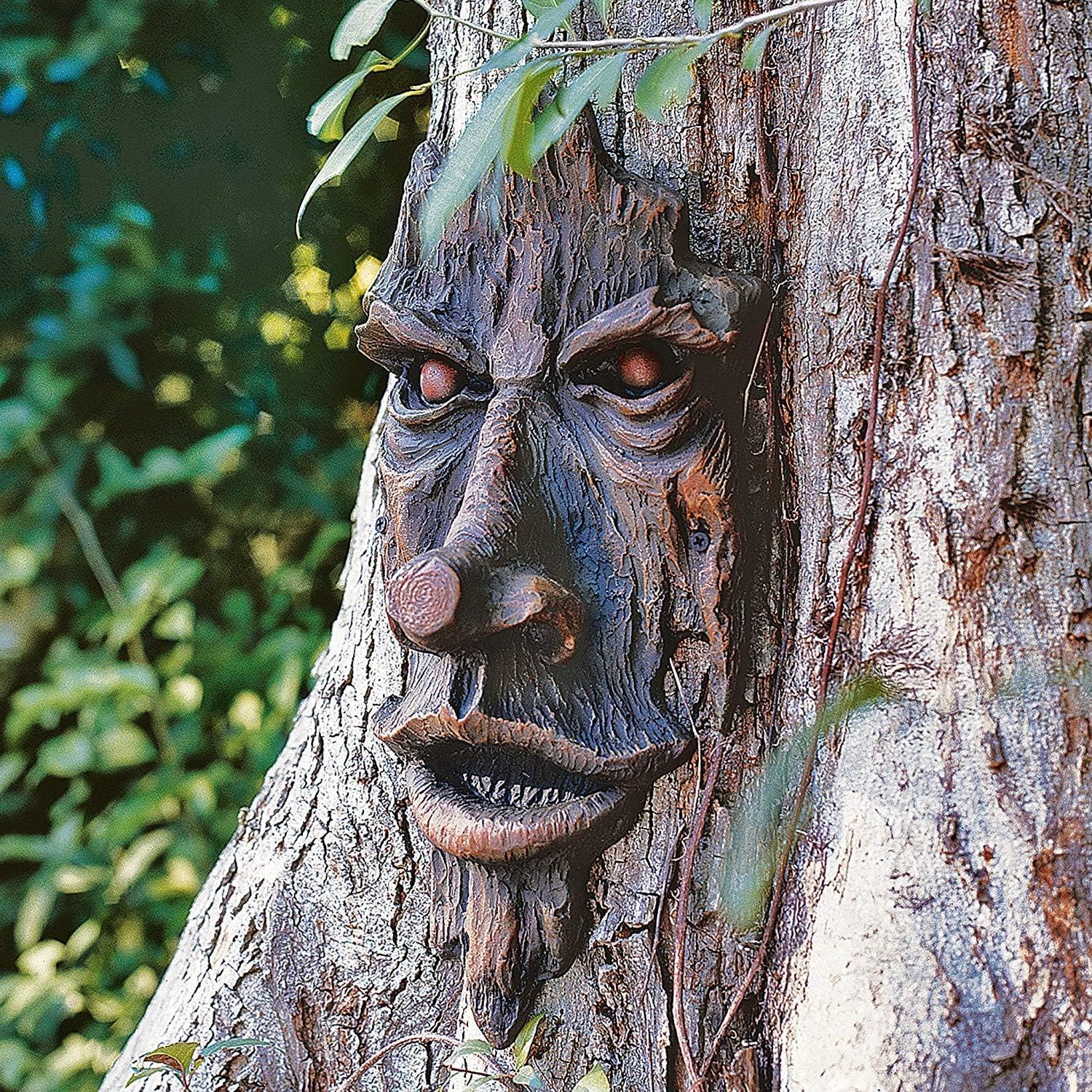 Design Toscano Nottingham Woods Greenman Tree Face Indoor/Outdoor Fantasy