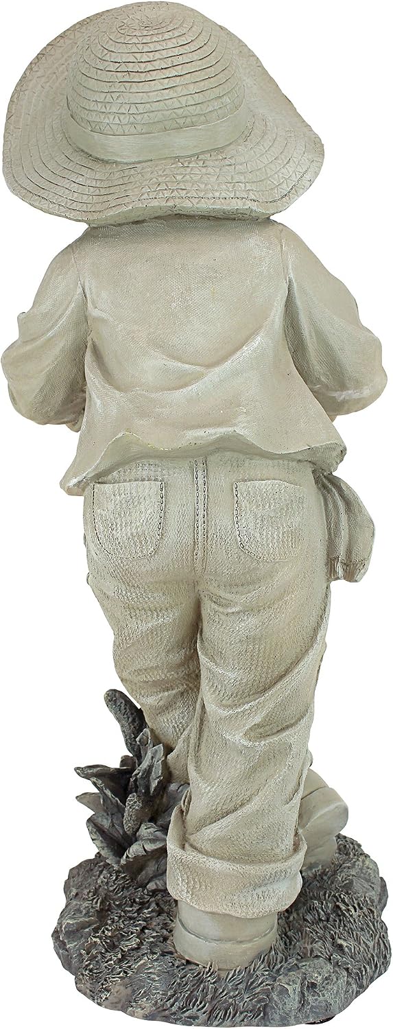 Design Toscano Samuel, Young Gardener Sculpture