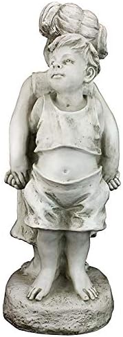 Design Toscano Back to Back Brother and Sister Garden Children Statue