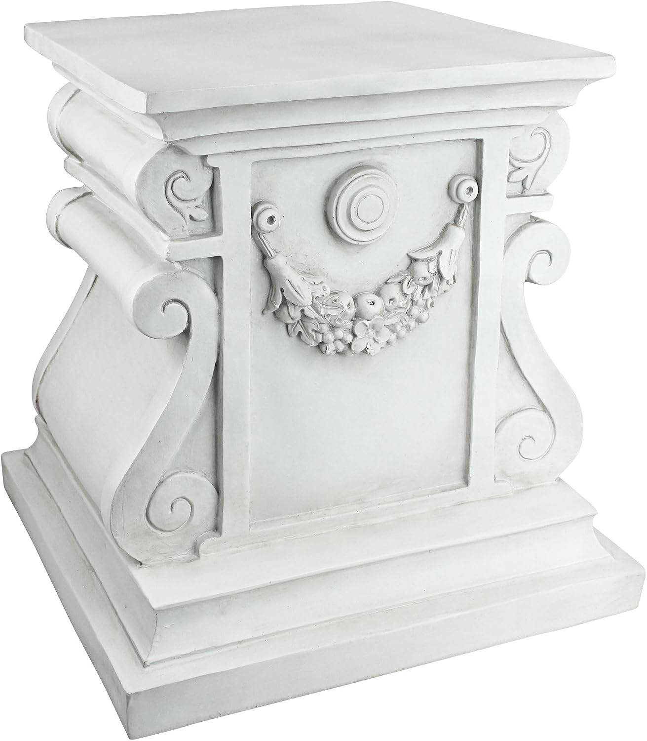 Design Toscano NG314100 Statuary Garden Base Riser, Large, Classic Plinth