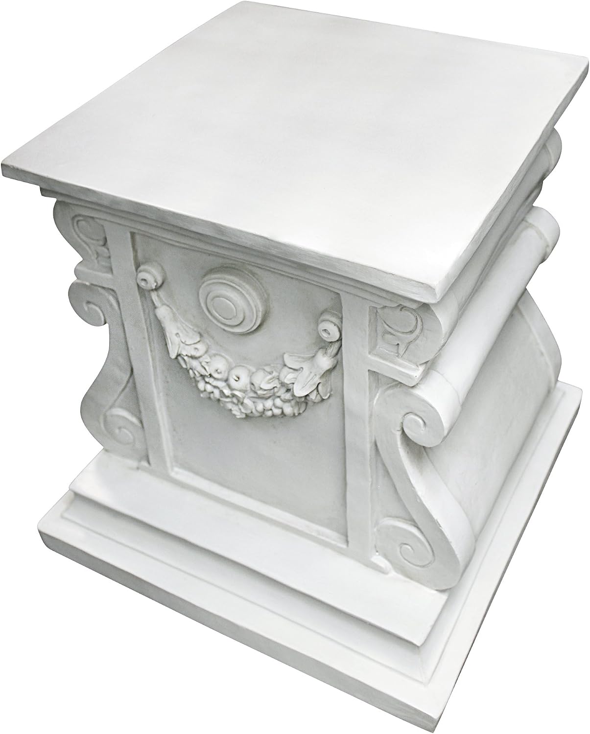 Design Toscano NG314100 Statuary Garden Base Riser, Large, Classic Plinth