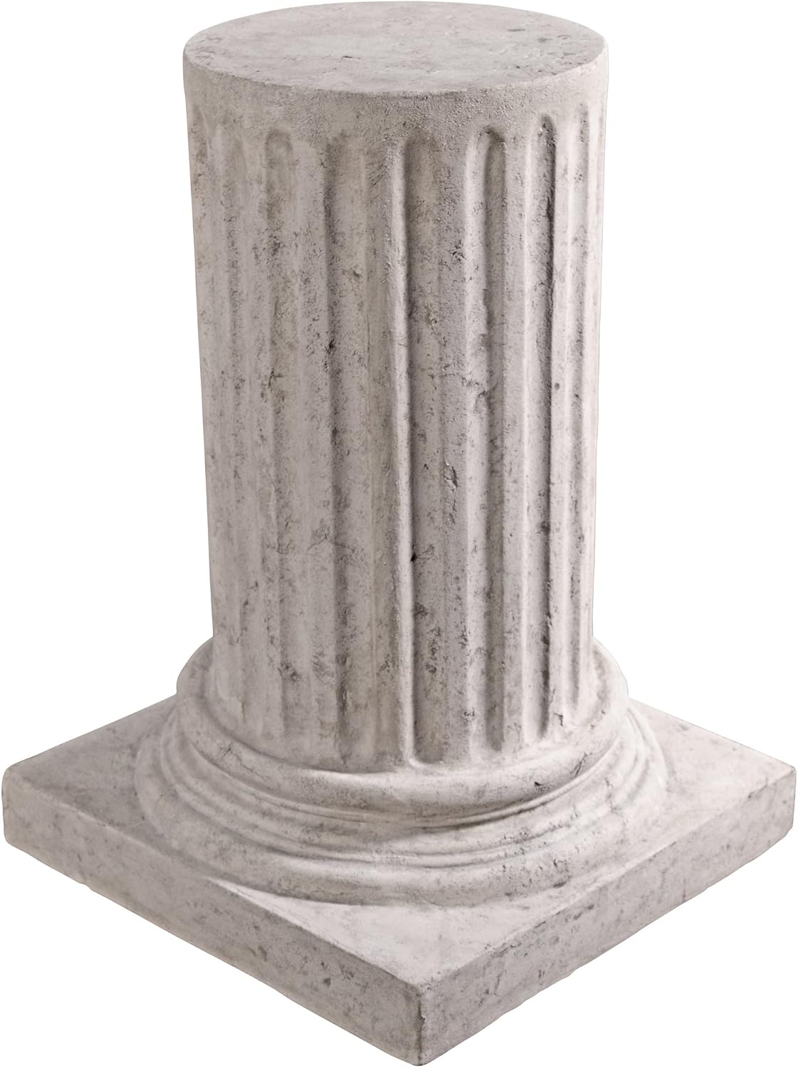 Design Toscano NE60510 Apollo Belvedere Bust and Plinth Roman Pedestal,Faux Stone Finish Roman Empire