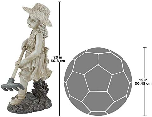 Design Toscano Rebecca, Young Gardener Sculpture