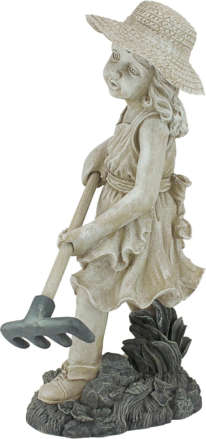 Design Toscano Rebecca, Young Gardener Sculpture