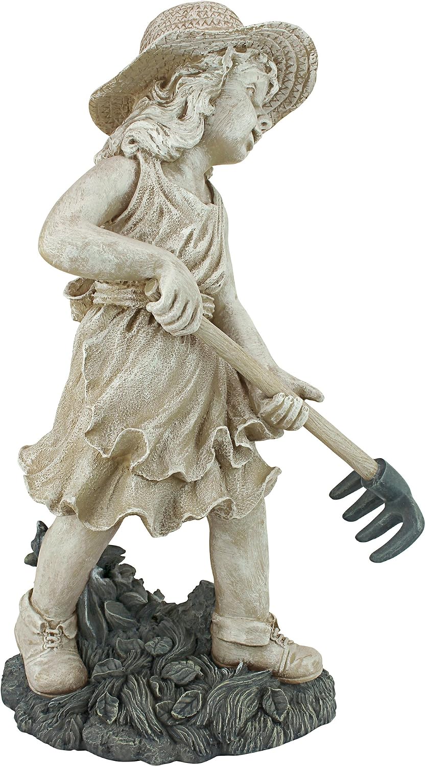 Design Toscano Rebecca, Young Gardener Sculpture