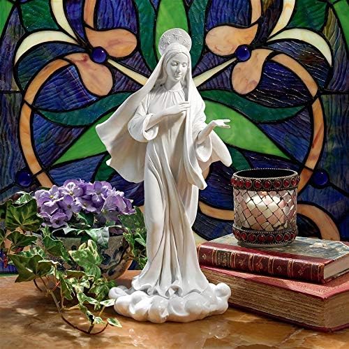Design Toscano Virgin Mary Large Virgin Mary on Cloud Large