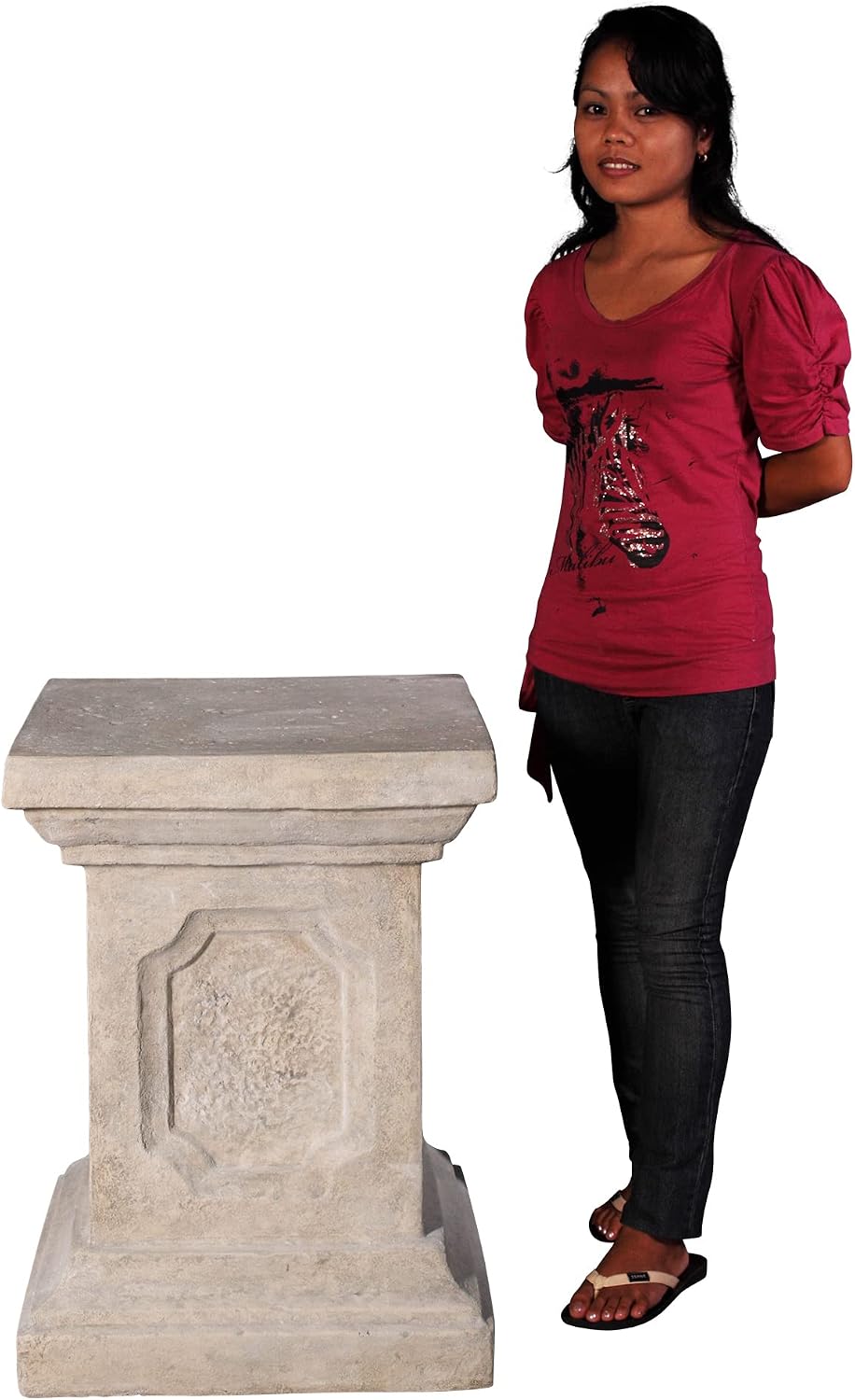 Design Toscano Versailles Cherub Plinth