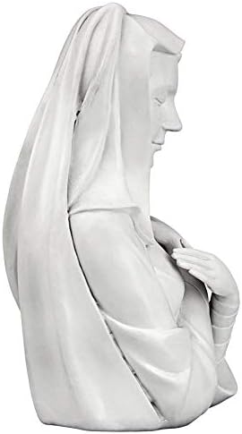 Design Toscano Blessed Virgin Mary, Lady of Grace Bust Statue 8.5 Inch
