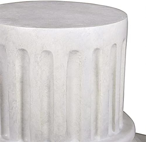 Design Toscano NE200053 Pedestal, Medium, Antique Stone Roman Empire