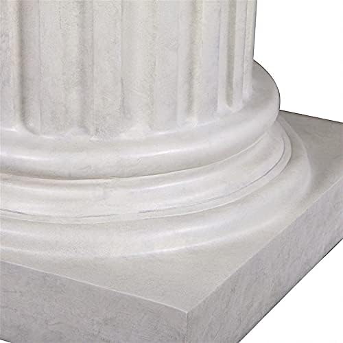 Design Toscano NE200053 Pedestal, Medium, Antique Stone Roman Empire