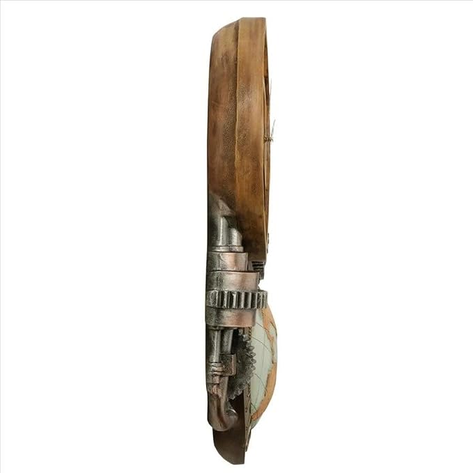 Design Toscano Gears of Time Clock: Large