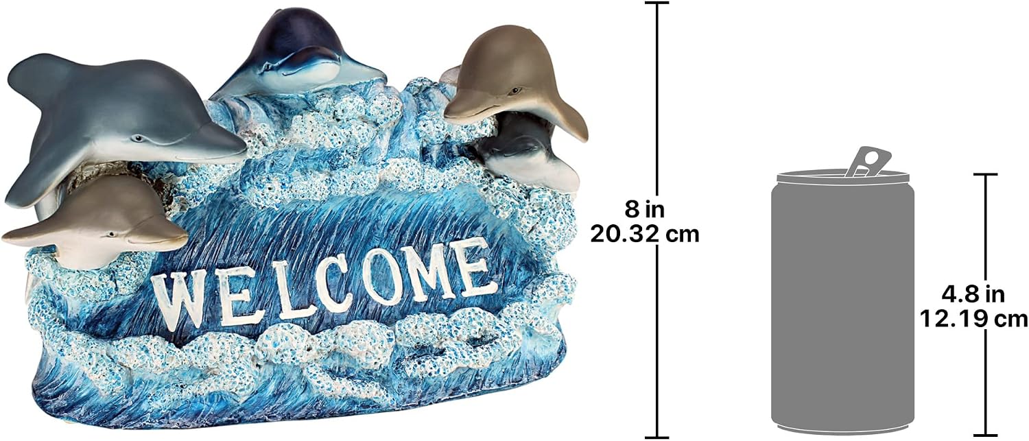 Design Toscano Dolphin Welcome Statue