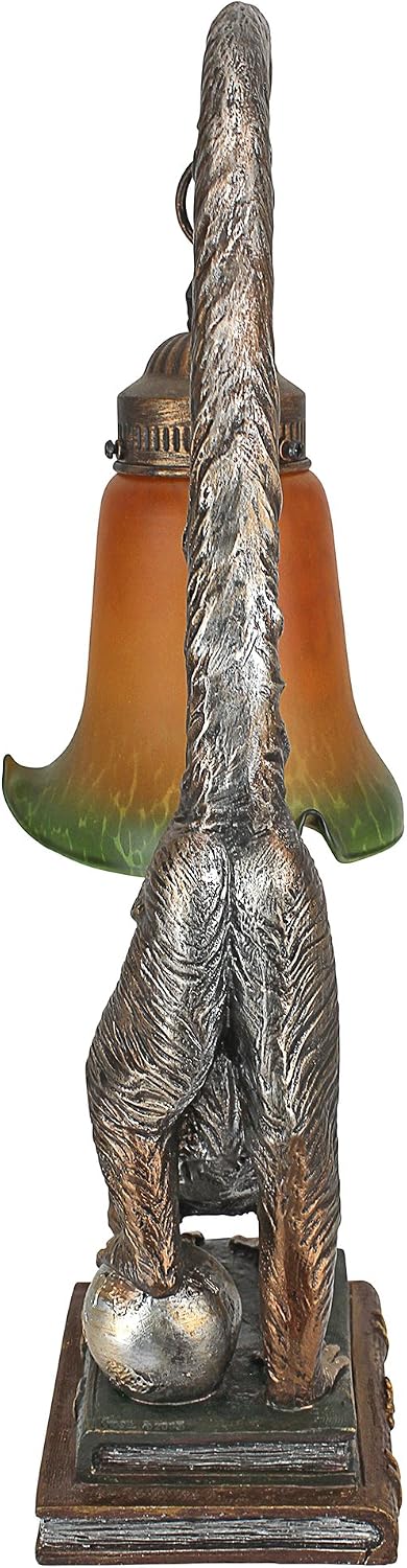 Design Toscano Monkey Business Sculptural Table Lamp