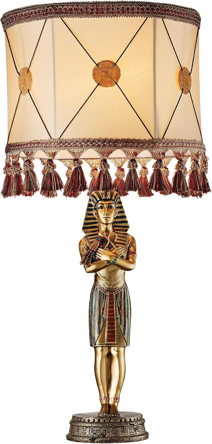 King Tutankhamen's Sculptural Table Lamp