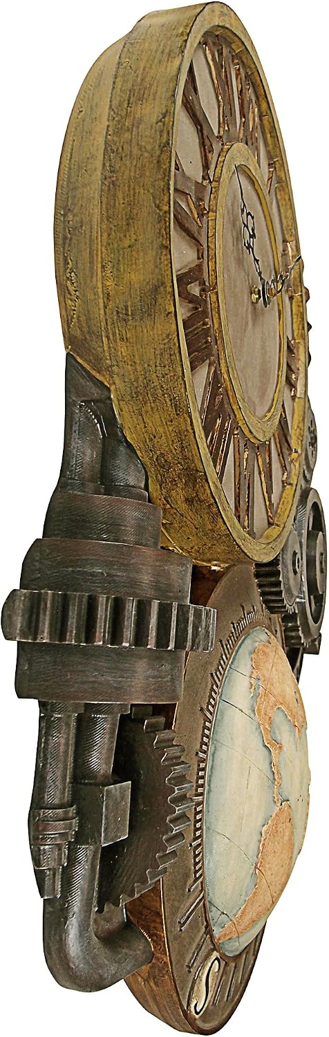 Design Toscano MEDIUM GEARS OF TIME CLOCK