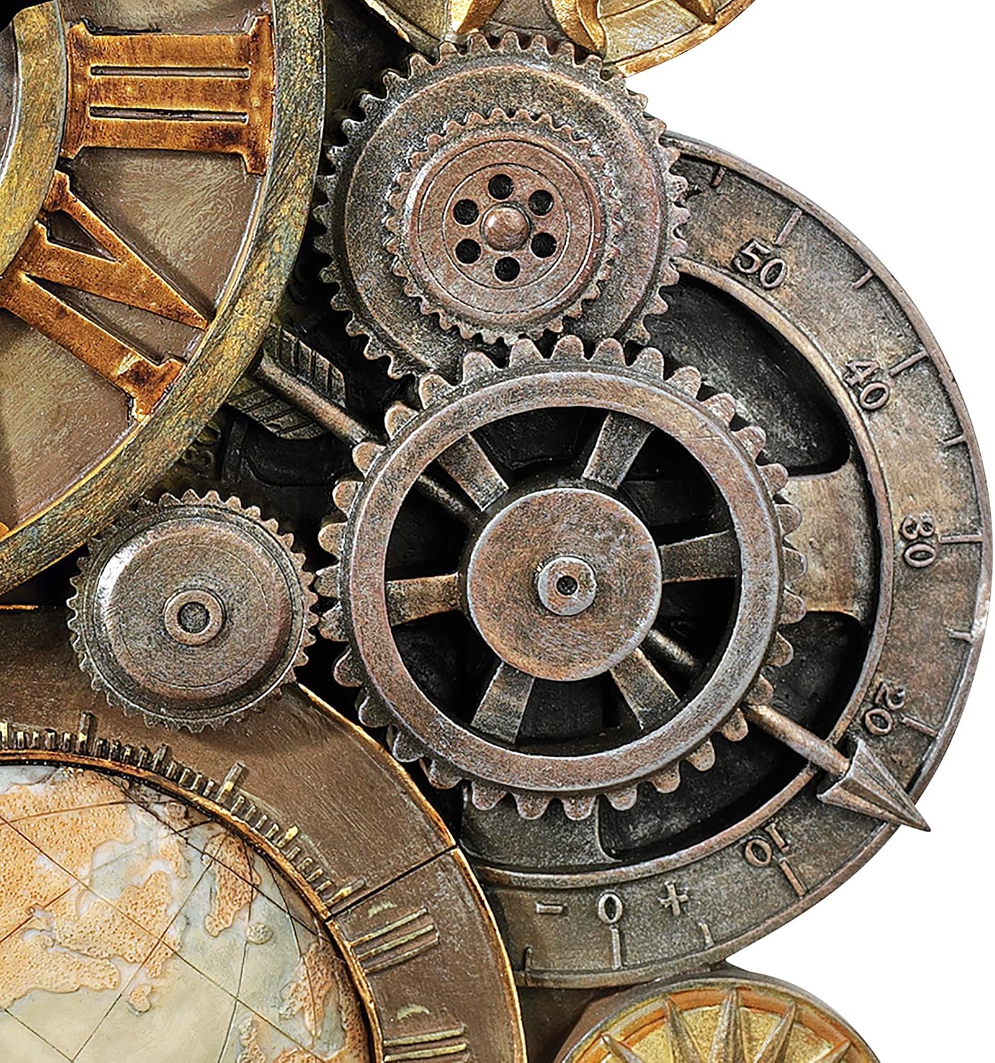 Design Toscano MEDIUM GEARS OF TIME CLOCK