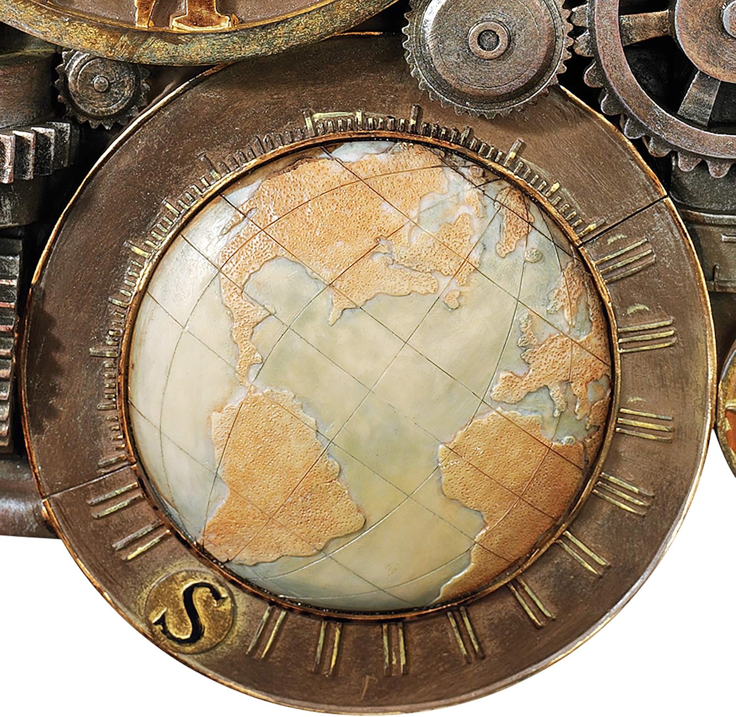 Design Toscano MEDIUM GEARS OF TIME CLOCK