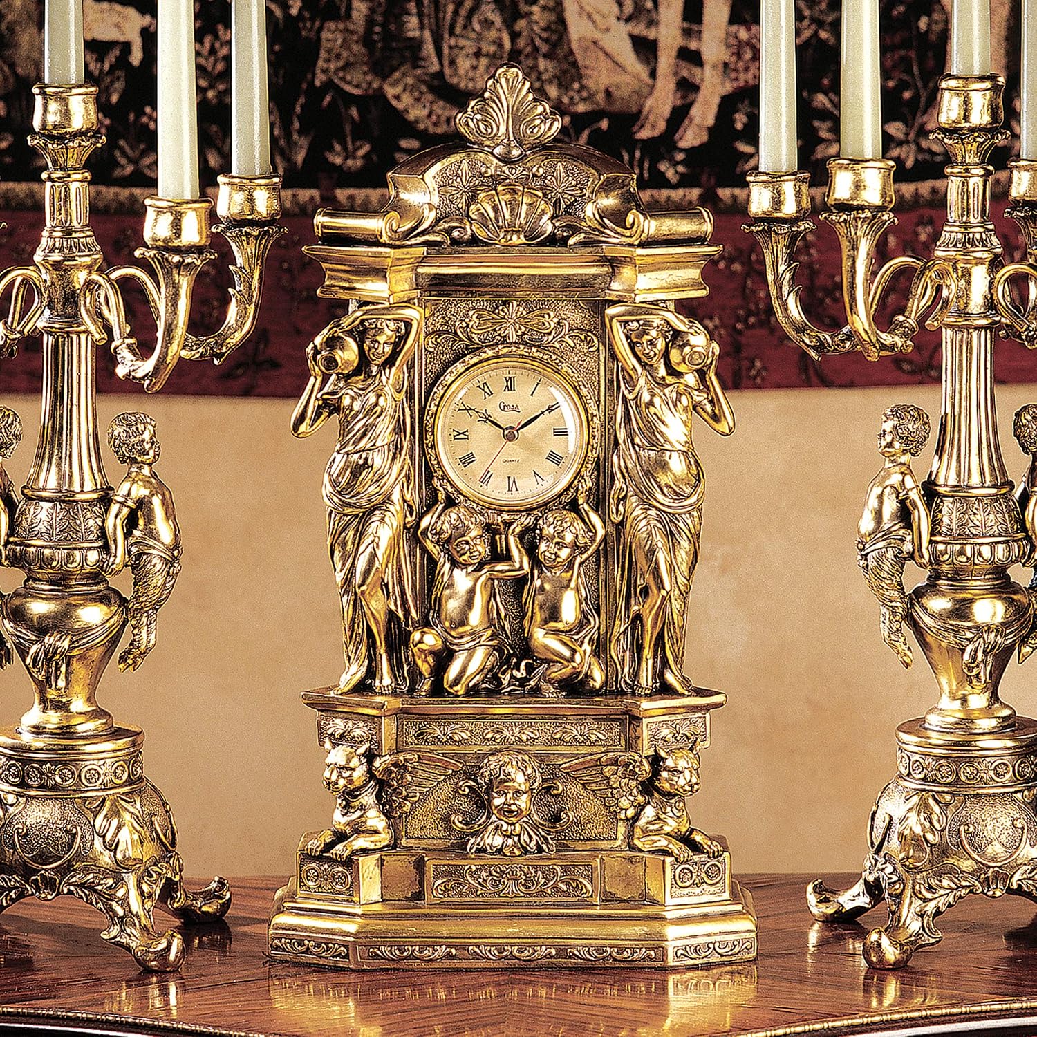 Design Toscano Château Chambord Clock