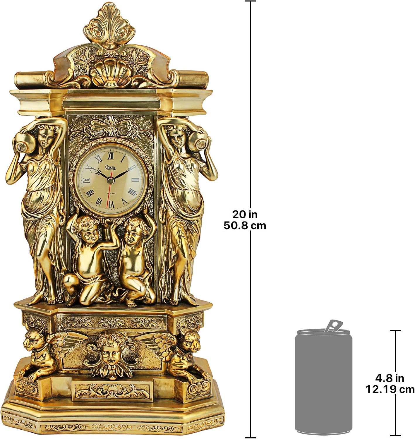 Design Toscano Château Chambord Clock