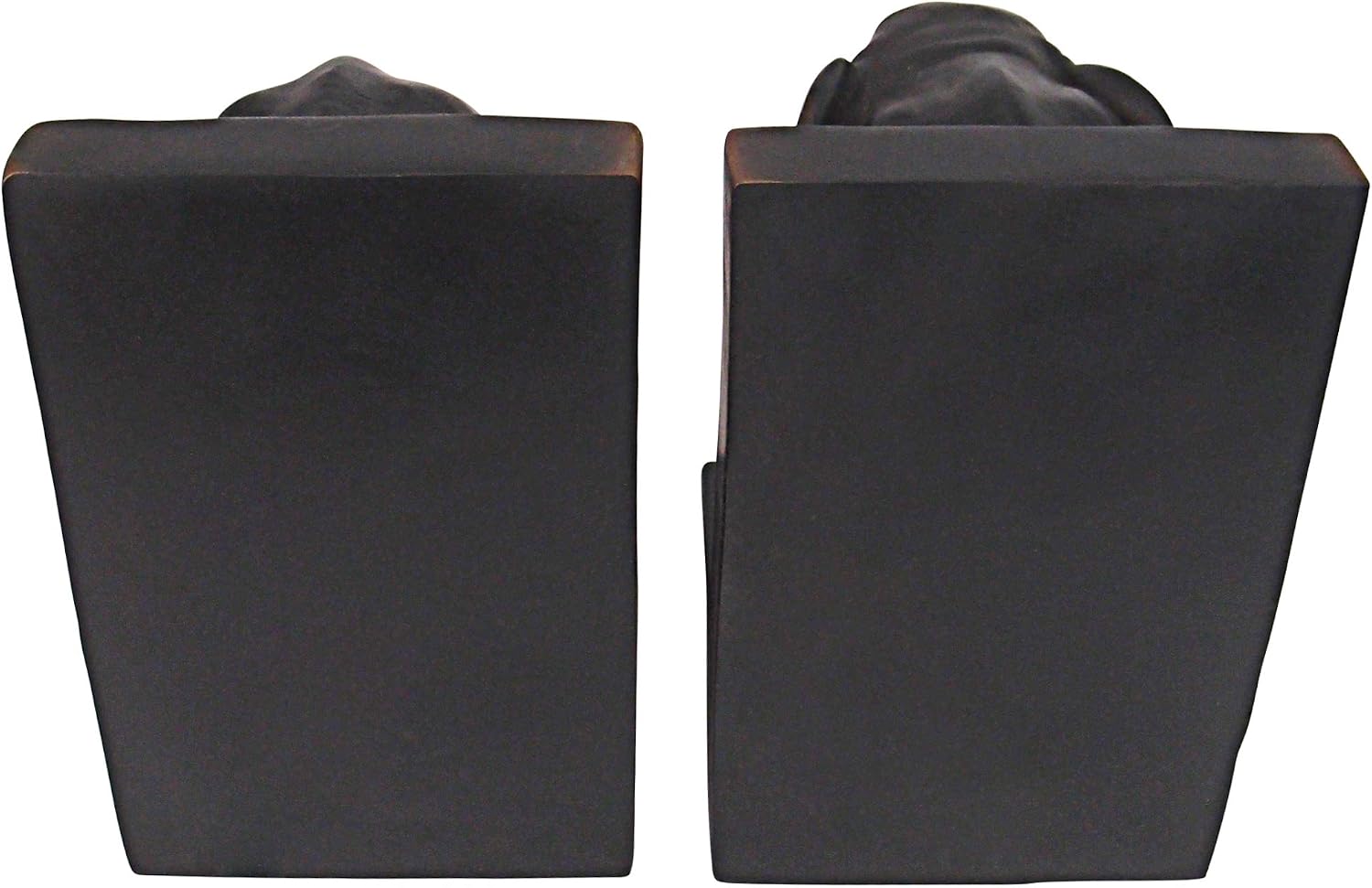 Design Toscano Elephant Bookends Statue, 7 Inch, Set of Two, Faux Bronze,QM2859800