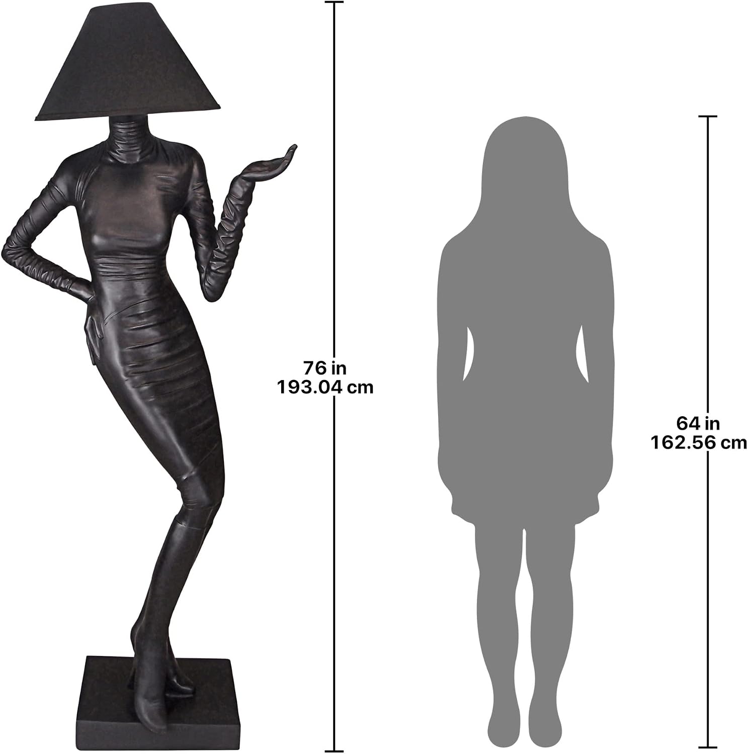 Design Toscano Mademoiselle Haute Couture Floor Lamp