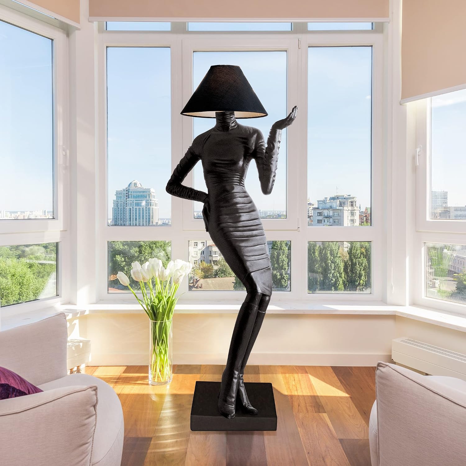 Design Toscano Mademoiselle Haute Couture Floor Lamp