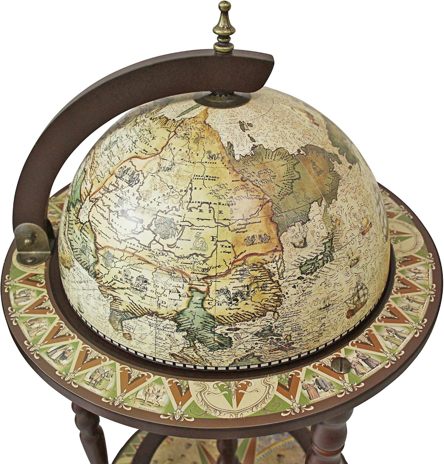 Sixteenth century crema durata bar globe