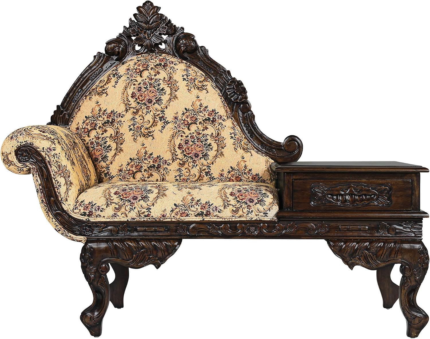 Design Toscano Victorian-Style Gossip Bench, Multicolored