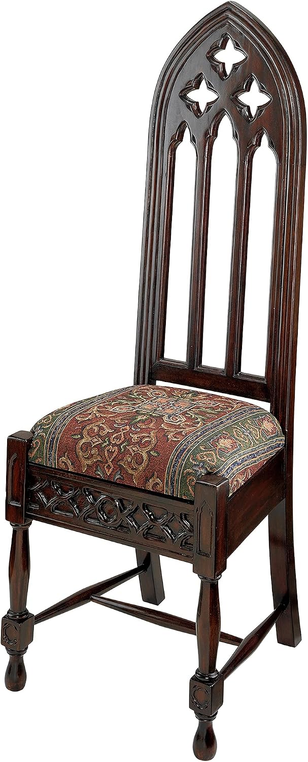 Design Toscano Viollet-le-Duc Gothic Cathedral Side Chair