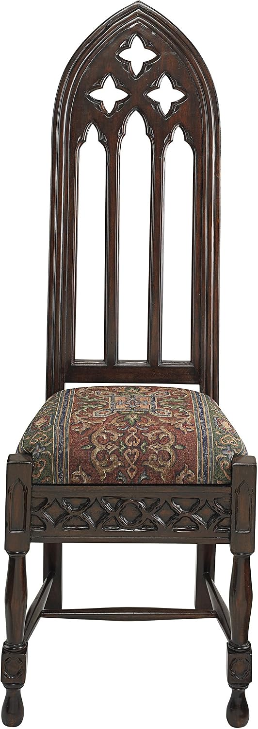 Design Toscano Viollet-le-Duc Gothic Cathedral Side Chair
