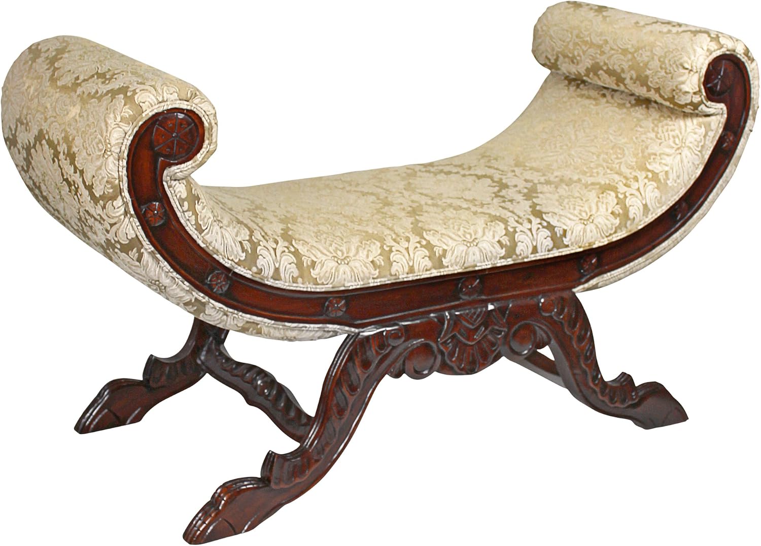 Design Toscano Waldorf Hardwood Bench