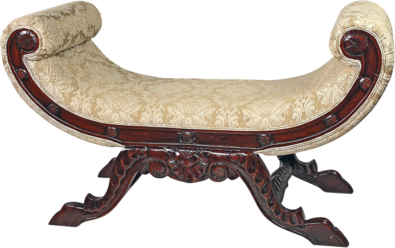 Design Toscano Waldorf Hardwood Bench