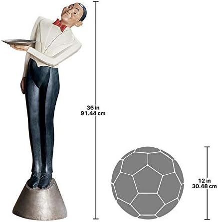 Design Toscano Francois, the Parisian Art Deco Butler