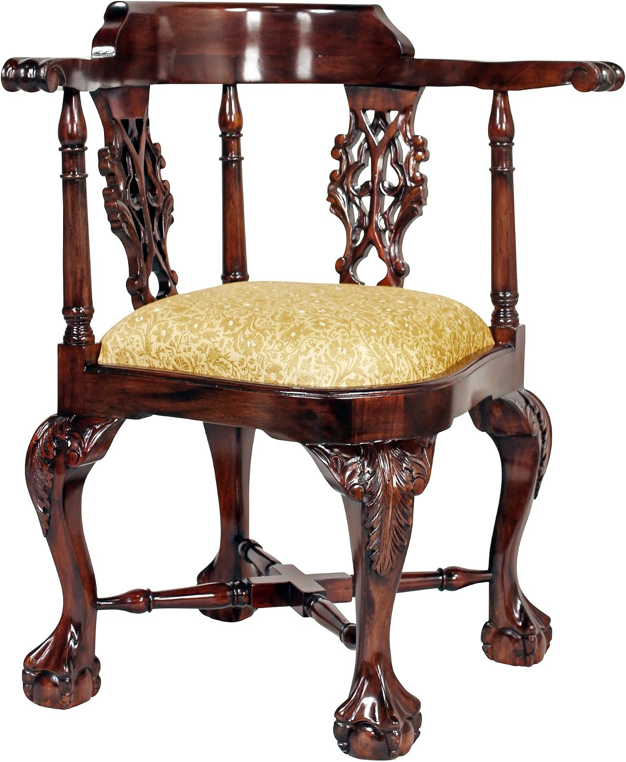 Design Toscano Chippendale Corner Chair