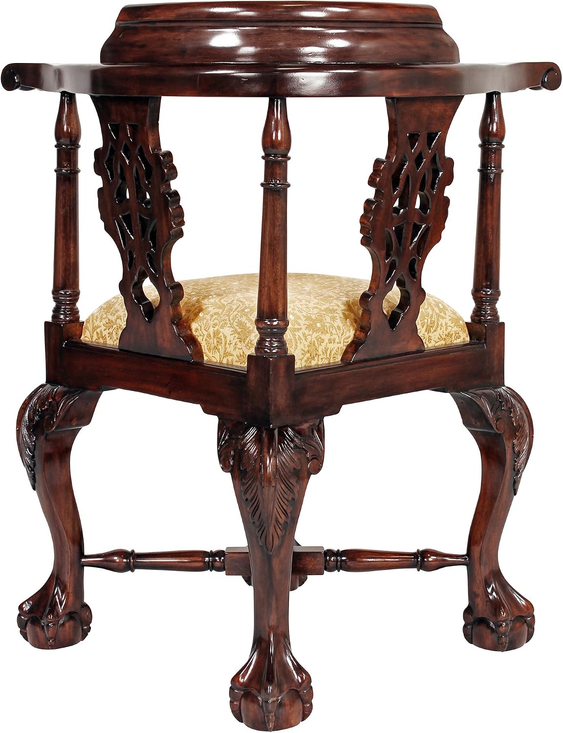 Design Toscano Chippendale Corner Chair