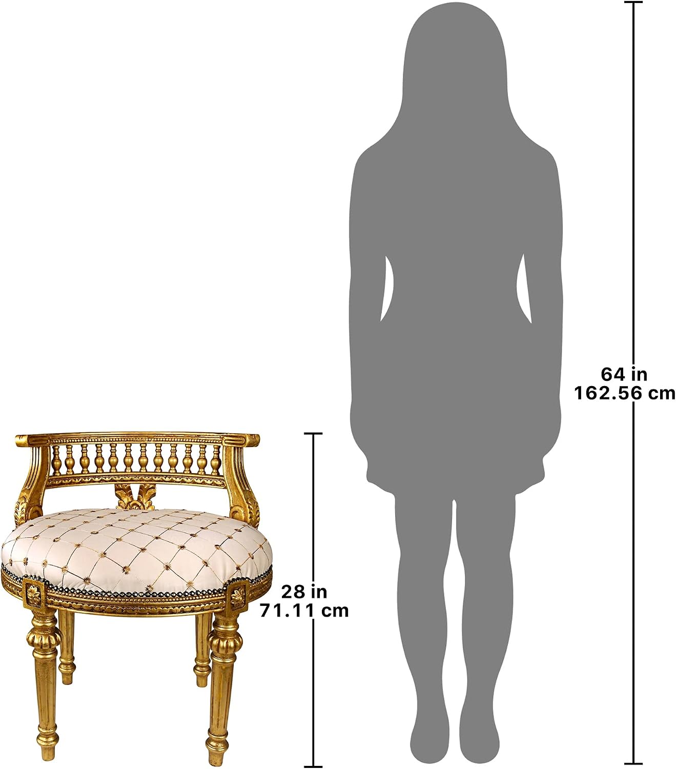 Design Toscano Mademoiselle Cezanne's French Slipper Chair
