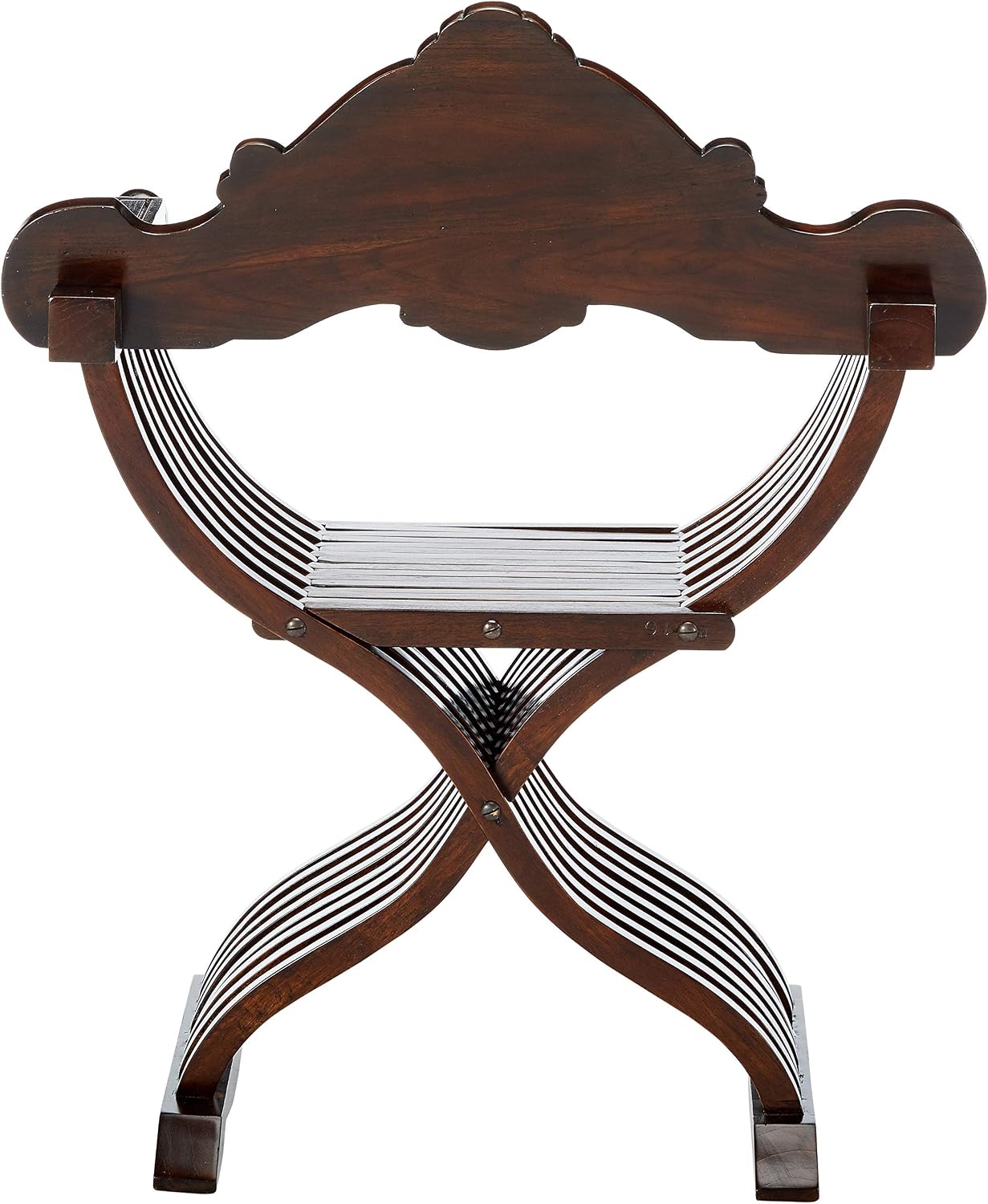 Design Toscano The Savonarola Chair: Set of Two, Cherry