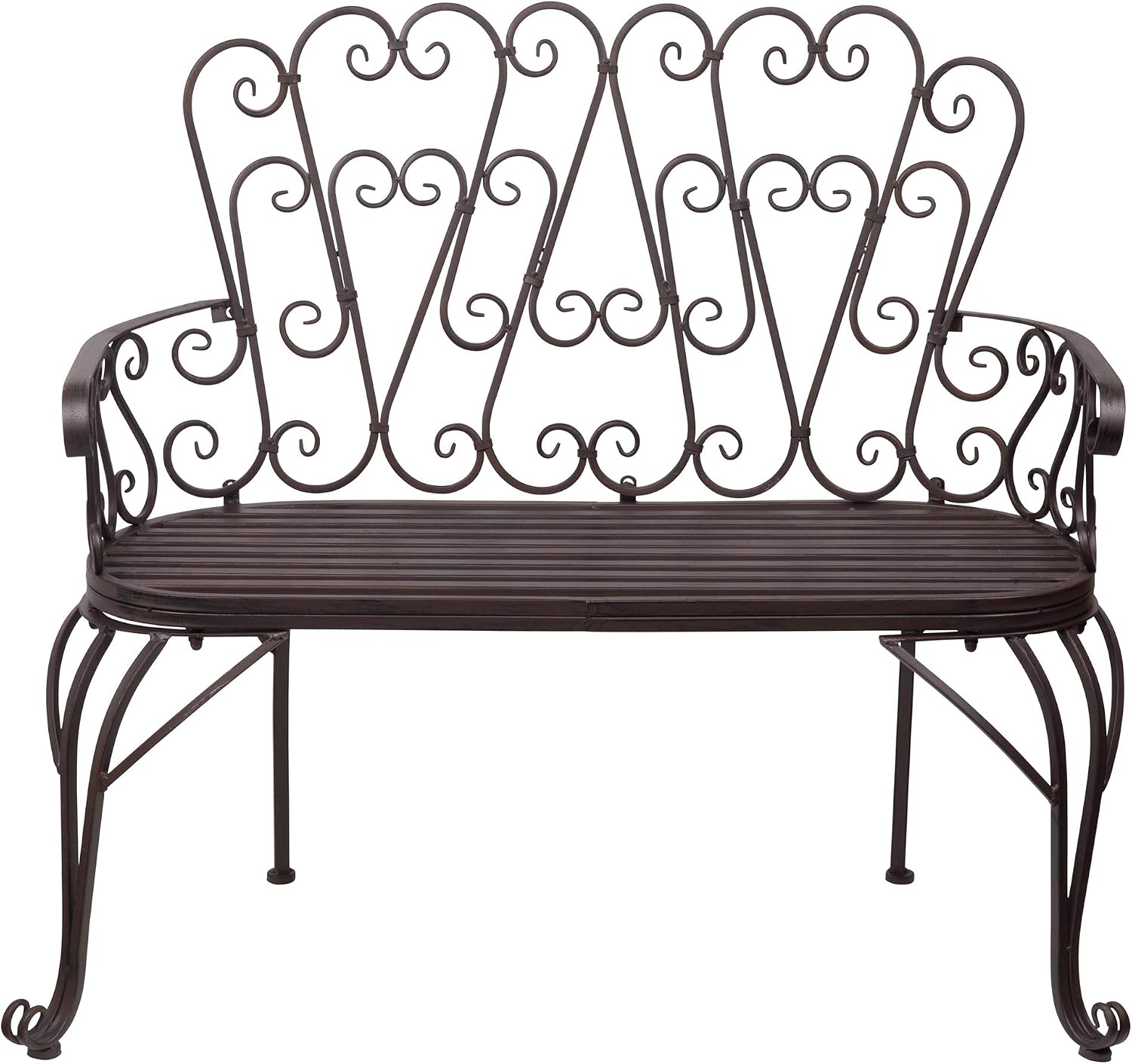 Design Toscano ZJ12718 French Quarter Garden Bench,Faux Bronze