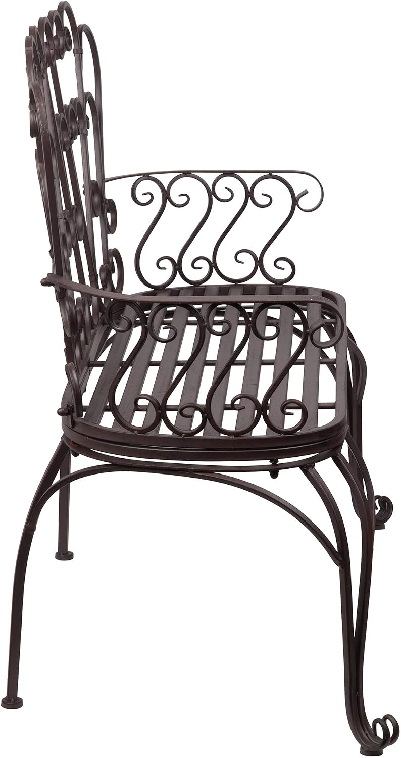 Design Toscano ZJ12718 French Quarter Garden Bench,Faux Bronze
