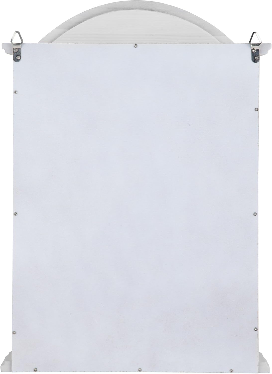 Design Toscano Rosedale Wall Curio Cabinet, Lily White White Rosedale Hardwood