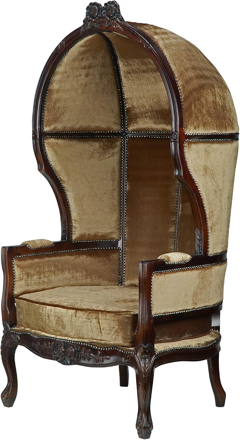 Design Toscano Lady Alcott Victorian Balloon Fabric Balloon Chair
