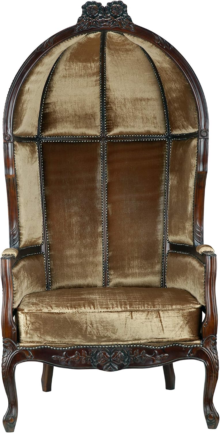 Design Toscano Lady Alcott Victorian Balloon Fabric Balloon Chair