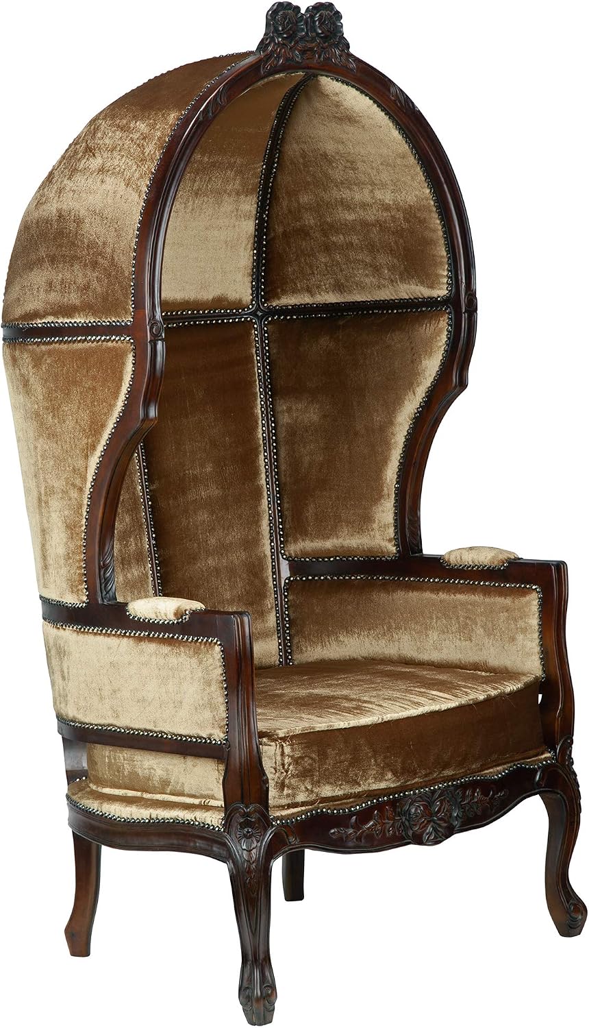Design Toscano Lady Alcott Victorian Balloon Fabric Balloon Chair