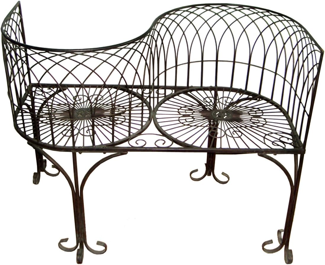 Design Toscano Tete a Tete Kissing Garden Bench